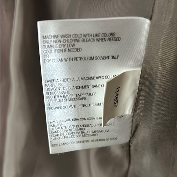 *SOLD* Brown Double-Breasted Trench Coat - Picture 10 of 10